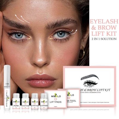 Lash and brow lamination kit