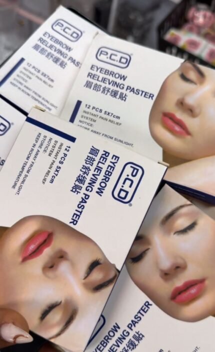 PCD eyebrow relieving plaster