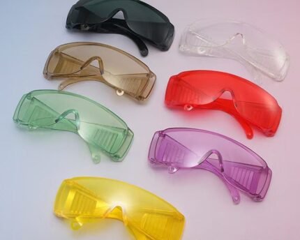 spa protective glass / facial google