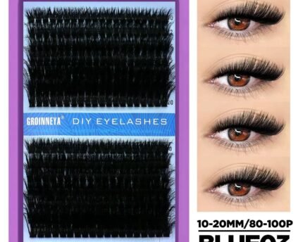 Purple cluster lash